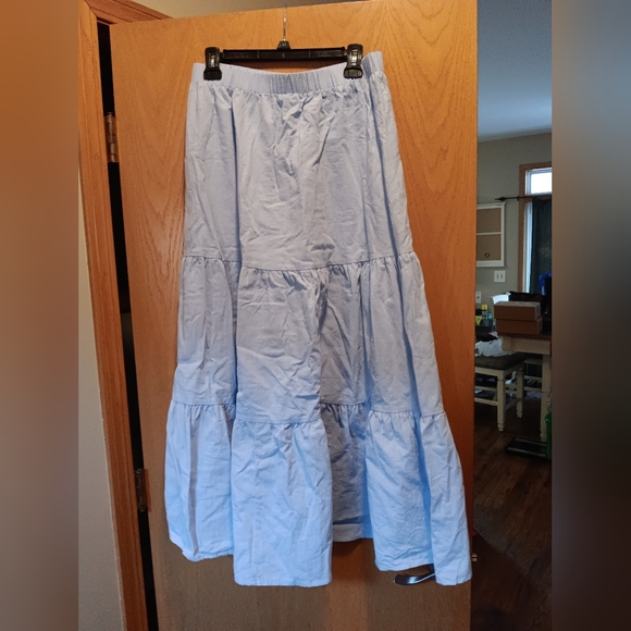 Womens Size XL, Anrabess Light Blue Women's Skirt - Picture 1 of 3